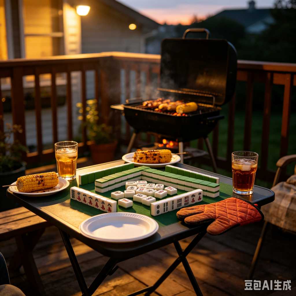indoor family mahjong set