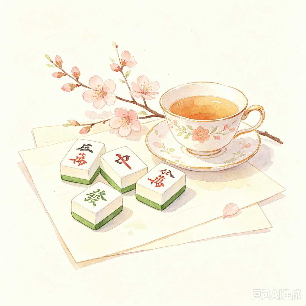 casual player mahjong tiles
