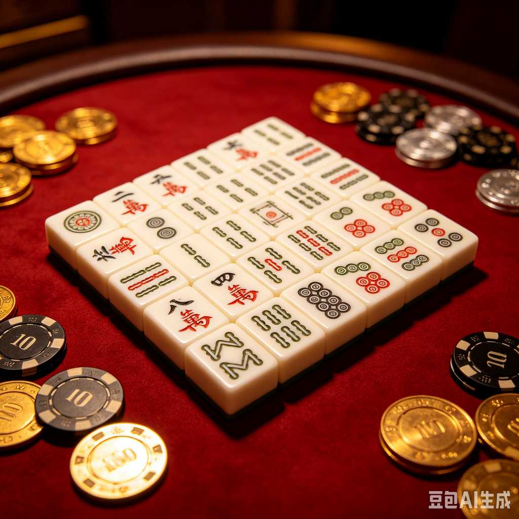 large print mahjong set