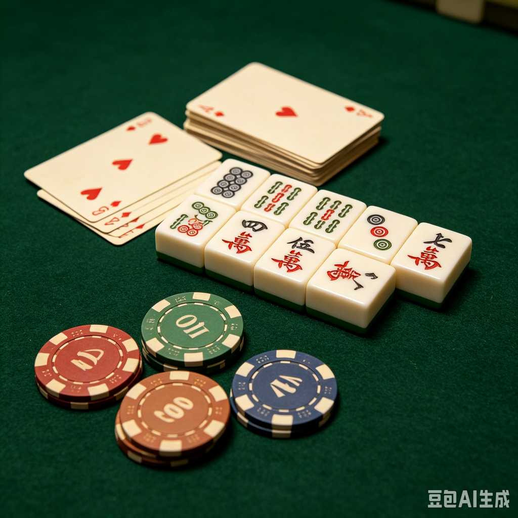 desktop decoration mahjong set